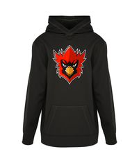 Load image into Gallery viewer, Innisfil Cardinals &quot;Big Head&quot; Hoodie - Black
