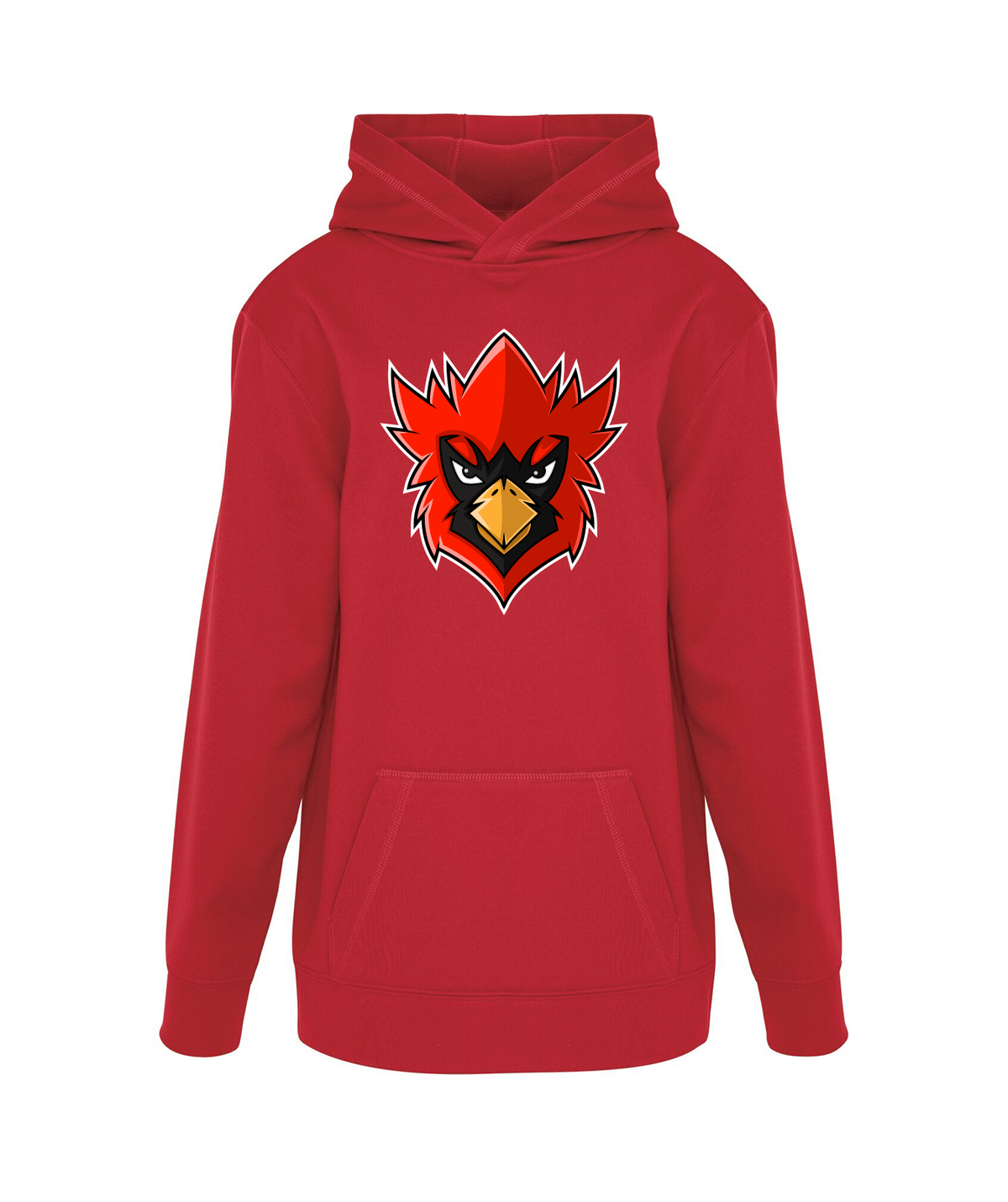 Innisfil Cardinals "Big Head" Hoodie - Red