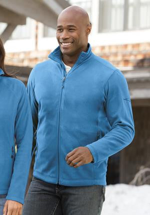 Coleman Fleece Lined Brown Blue Outdoor Jacket Size Large - $25