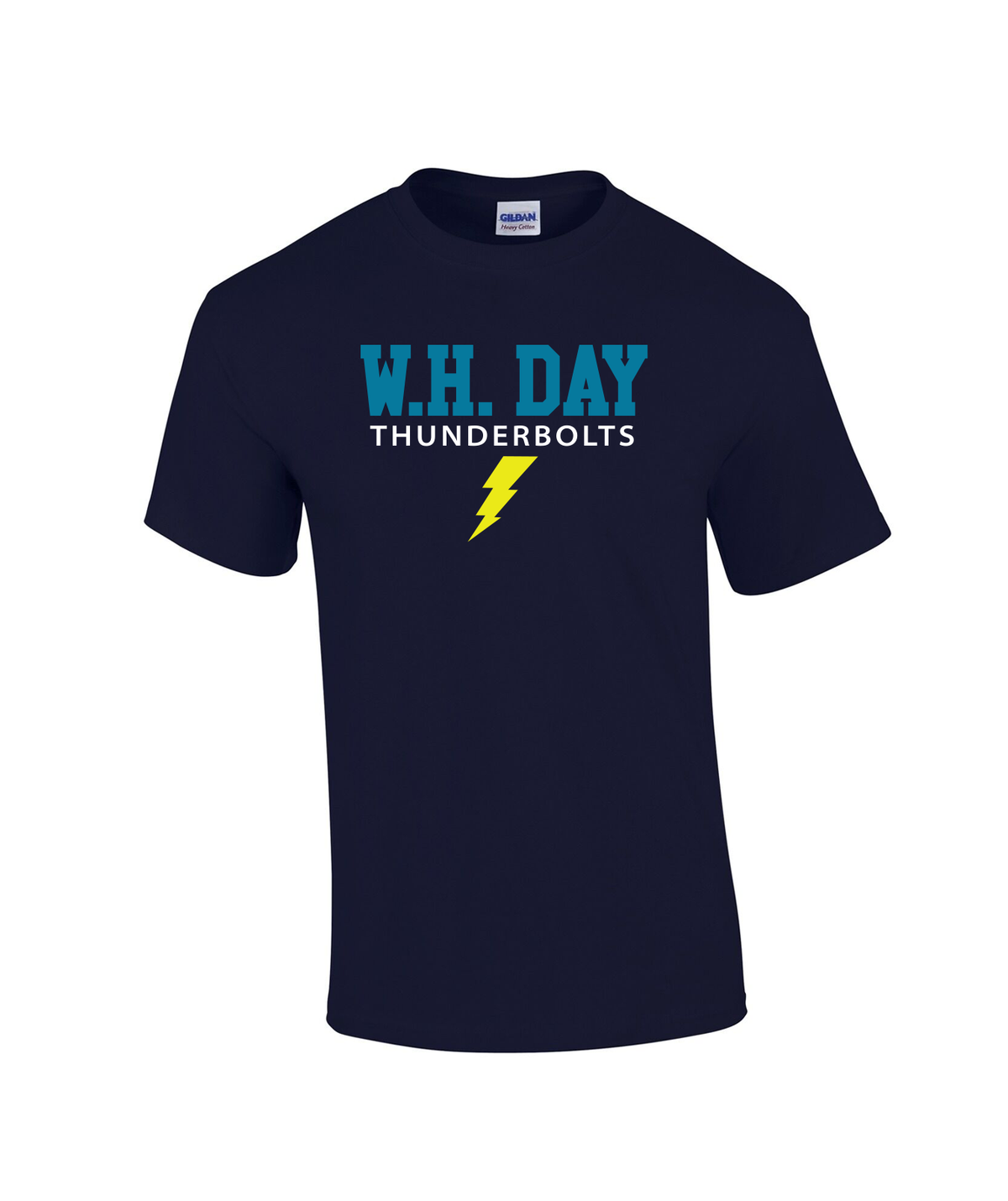 W.H. DAY Logo T-Shirt - NAVY