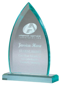 Load image into Gallery viewer, Acrylic Jade Peak 8.75&quot;, Top &amp; Base
