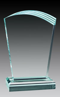 Load image into Gallery viewer, Acrylic Jade Curve 7.75&quot;, Top &amp; Base
