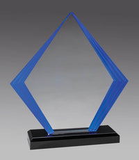 Load image into Gallery viewer, Blue Peak Acrylic with Base, 7.75&quot;
