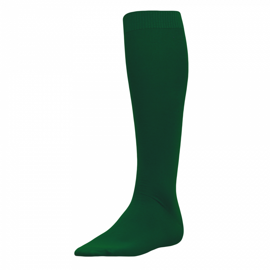 Newmarket Hawks Green Baseball Sock