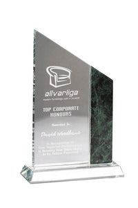 Load image into Gallery viewer, Crystal Peak, Marble Accent 8"
