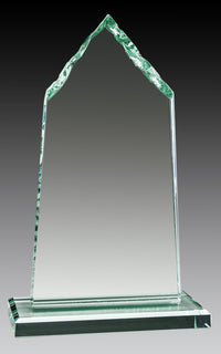 Load image into Gallery viewer, Glass Jade Mountain Peak, 9.5"
