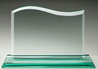 Load image into Gallery viewer, Jade Glass Wave, 4 3/4"
