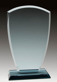 Load image into Gallery viewer, Smoked Glass Shield w/Base 8 1/4&quot;
