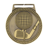 Load image into Gallery viewer, Medal Titan Golf 3" Dia. Gold
