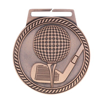 Load image into Gallery viewer, Medal Titan Golf 3" Dia. Bronze
