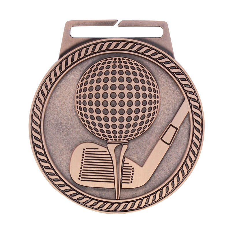 Medal Titan Golf 3" Dia. Bronze
