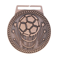 Load image into Gallery viewer, Medal Titan Soccer 3" Dia. Bronze

