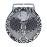 Load image into Gallery viewer, Medal Titan Tennis 3" Dia. Silver
