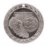 Medal Iron 2" Dia. Soccer Silver