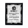 Ebony Piano Finish Plaque with Sublimated Plate 8"x10"
