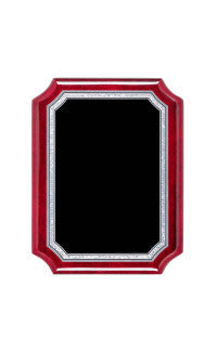 Airflyte Series Plaques, Notched Rosewood 9"X12"